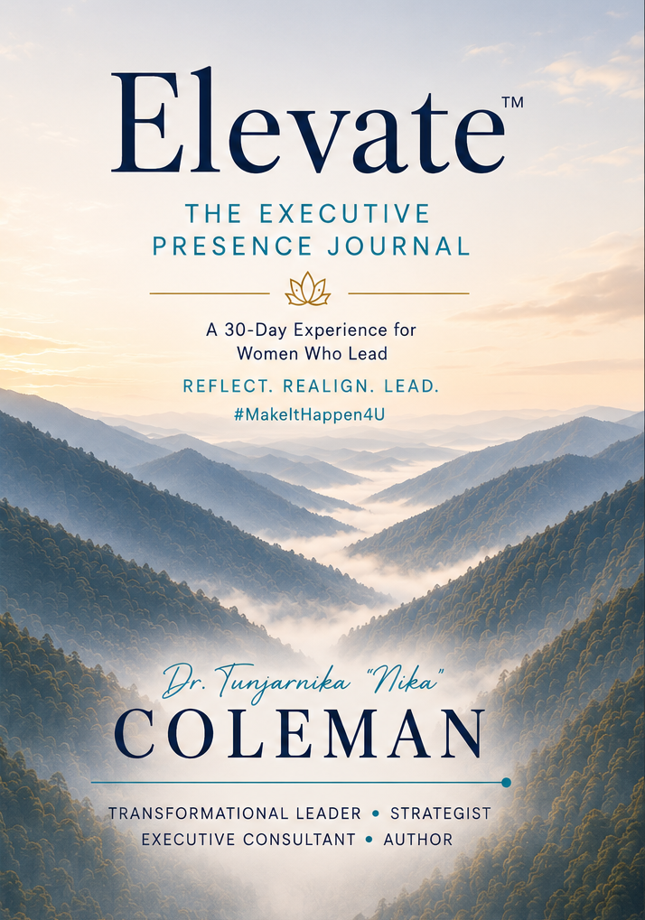 Elevate: The Executive Presence Journal book cover