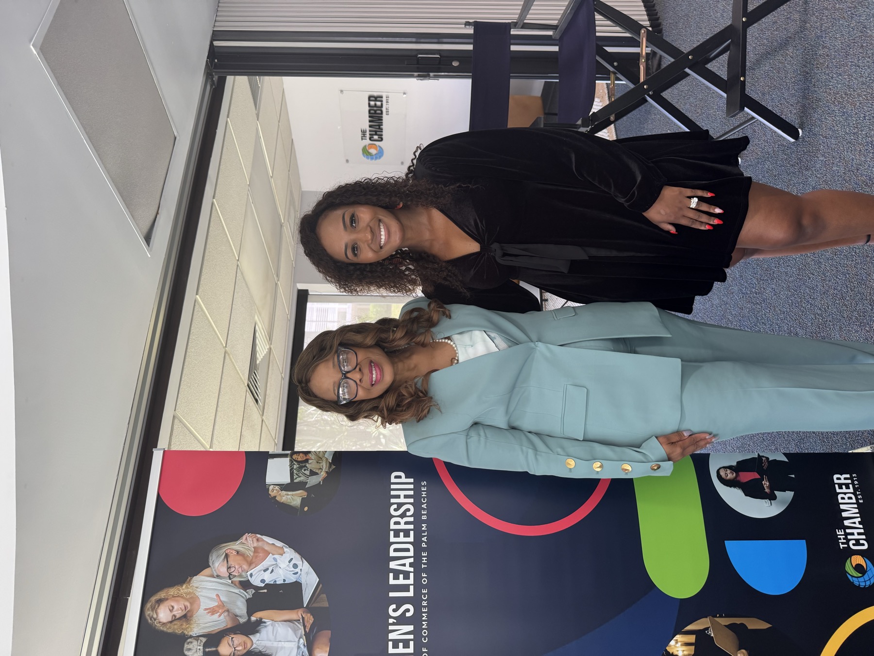 Dr. TL Coleman at a Chamber of Commerce of the Palm Beaches women’s leadership event