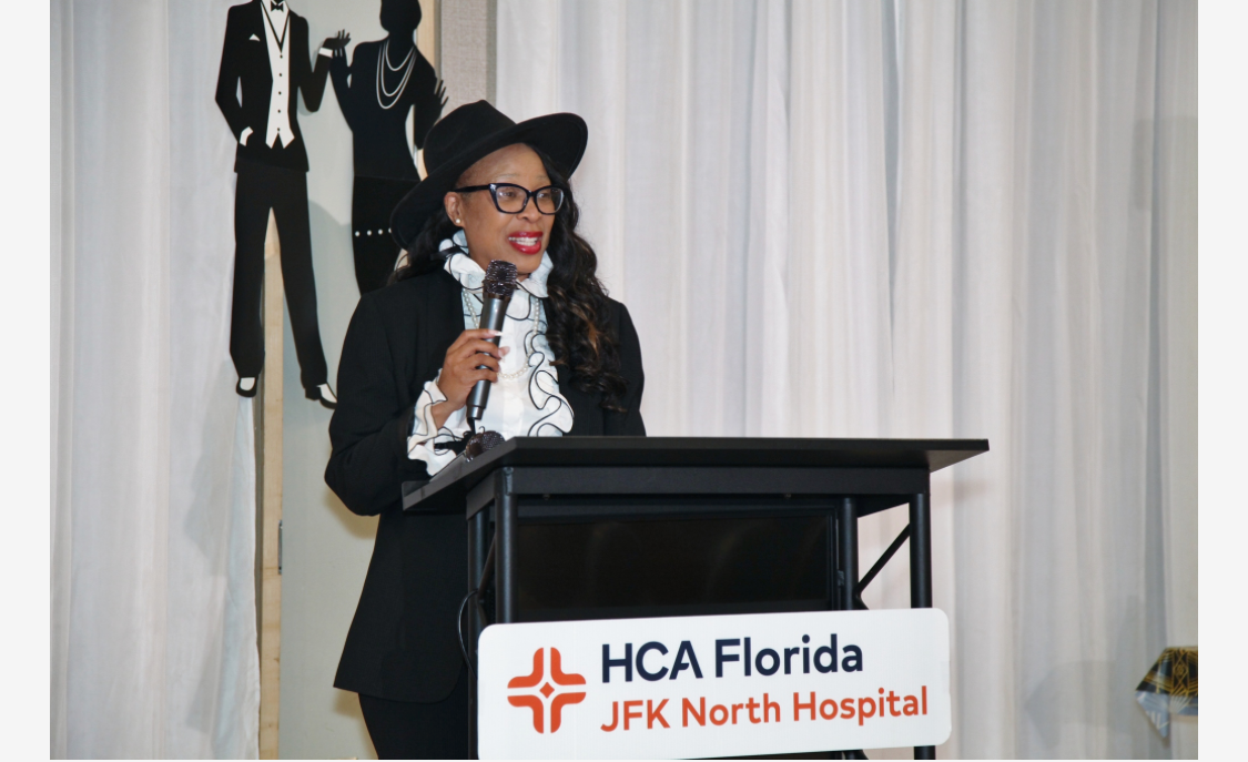 Dr. TL Coleman speaking at a leadership event